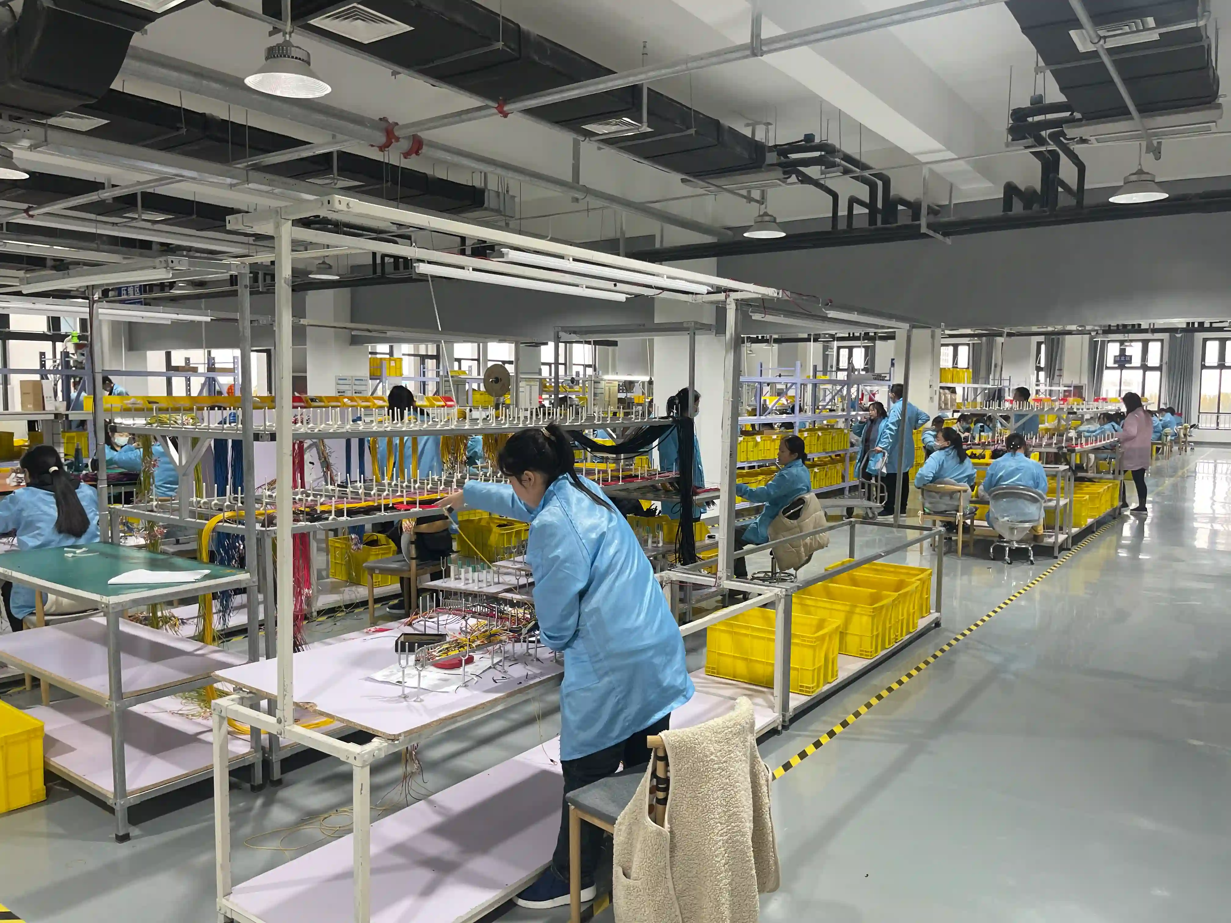 WellPCB Wire Harness Production Facility - Scene 1