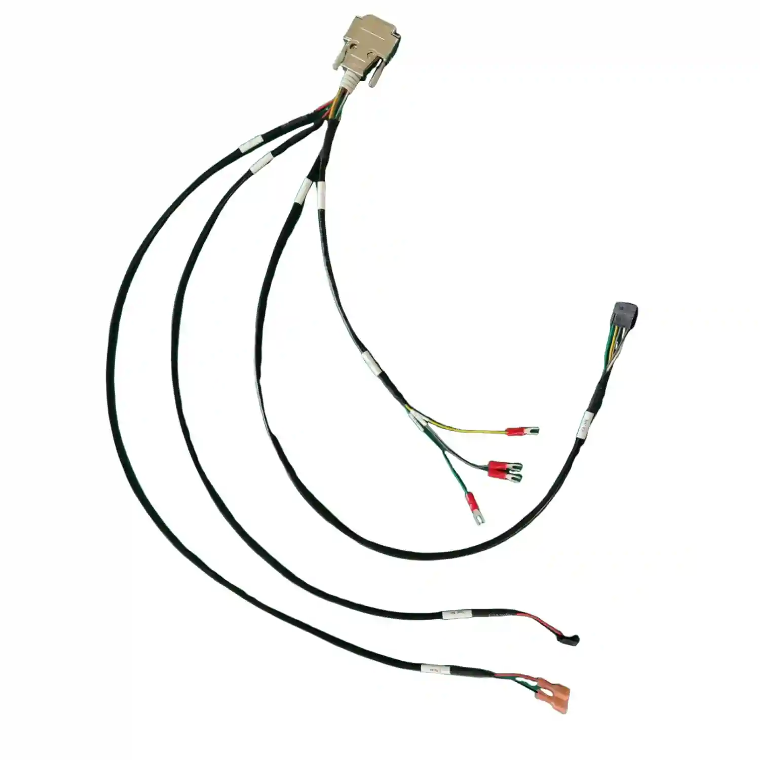 Micro coaxial cable assembly for compact medical and electronic systems