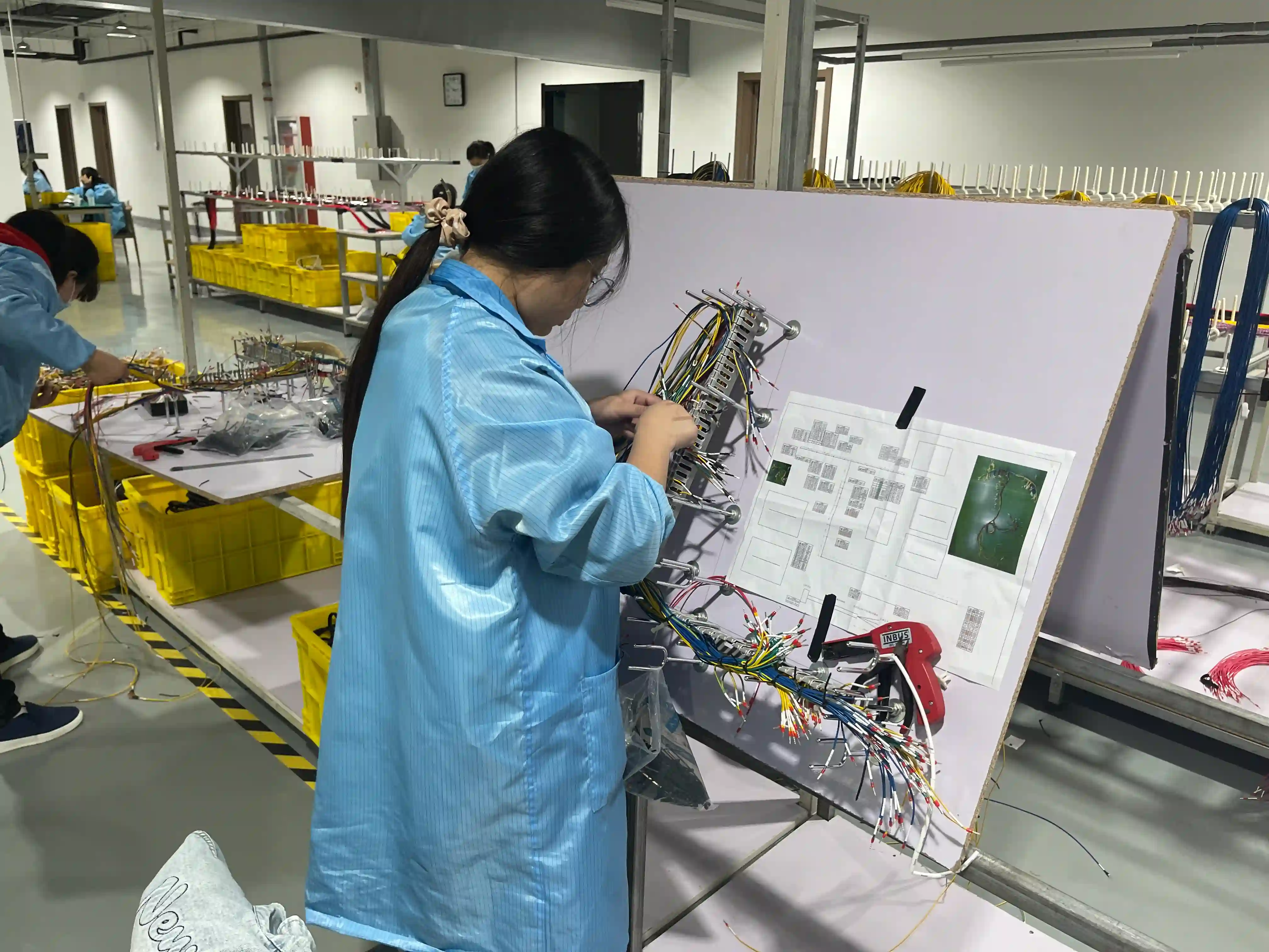 Engineering review of technical drawings for medical wire harness